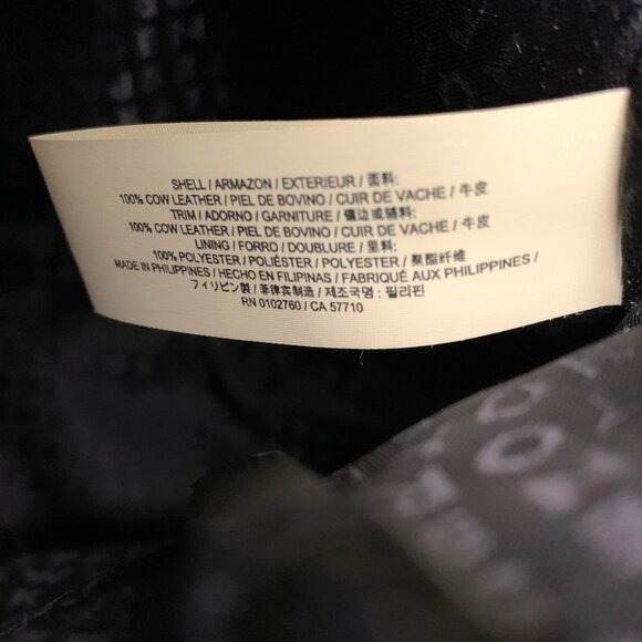 KATE SPADE New York Baldwin Street Maryanne Shoulder Bag Tote Black/Almond Leath - Picture 9 of 11